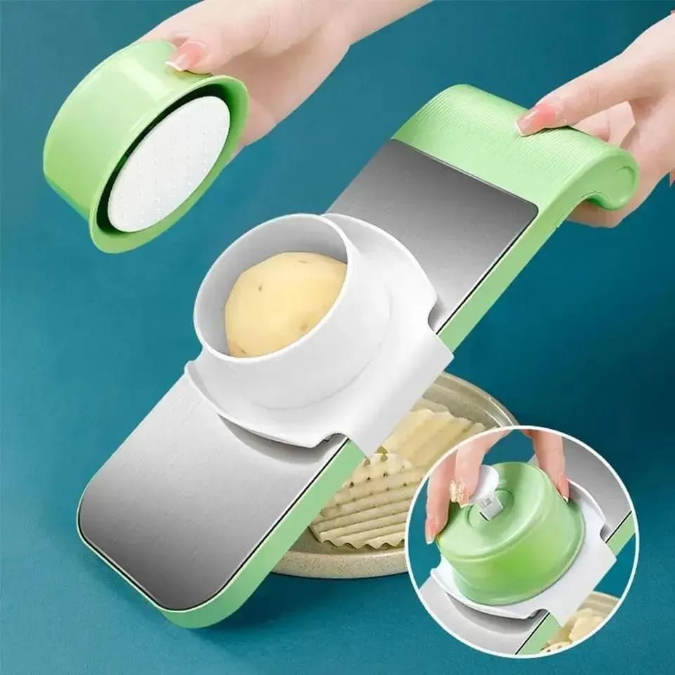 All-in-One 5-in-1 Veggie Slicer – Time-Saving Kitchen Chopper Tool