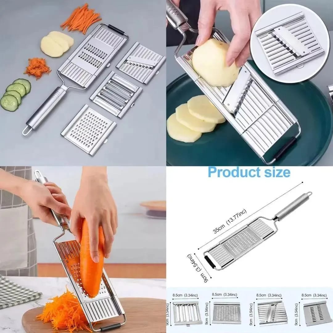 All-in-One 5-in-1 Veggie Slicer – Time-Saving Kitchen Chopper Tool