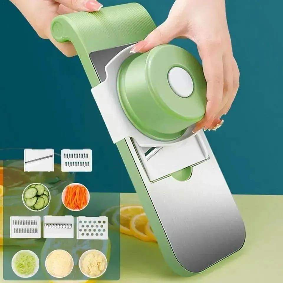 All-in-One 5-in-1 Veggie Slicer – Time-Saving Kitchen Chopper Tool